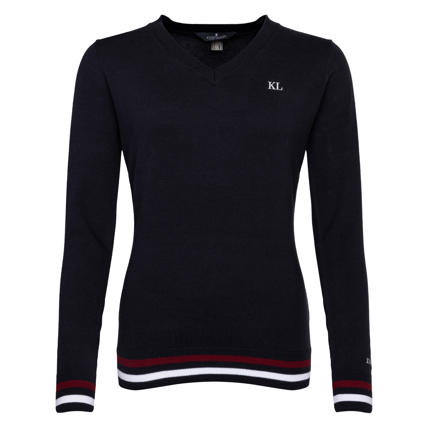 Kingsland Classic Col-V classique en tricot pour femmes