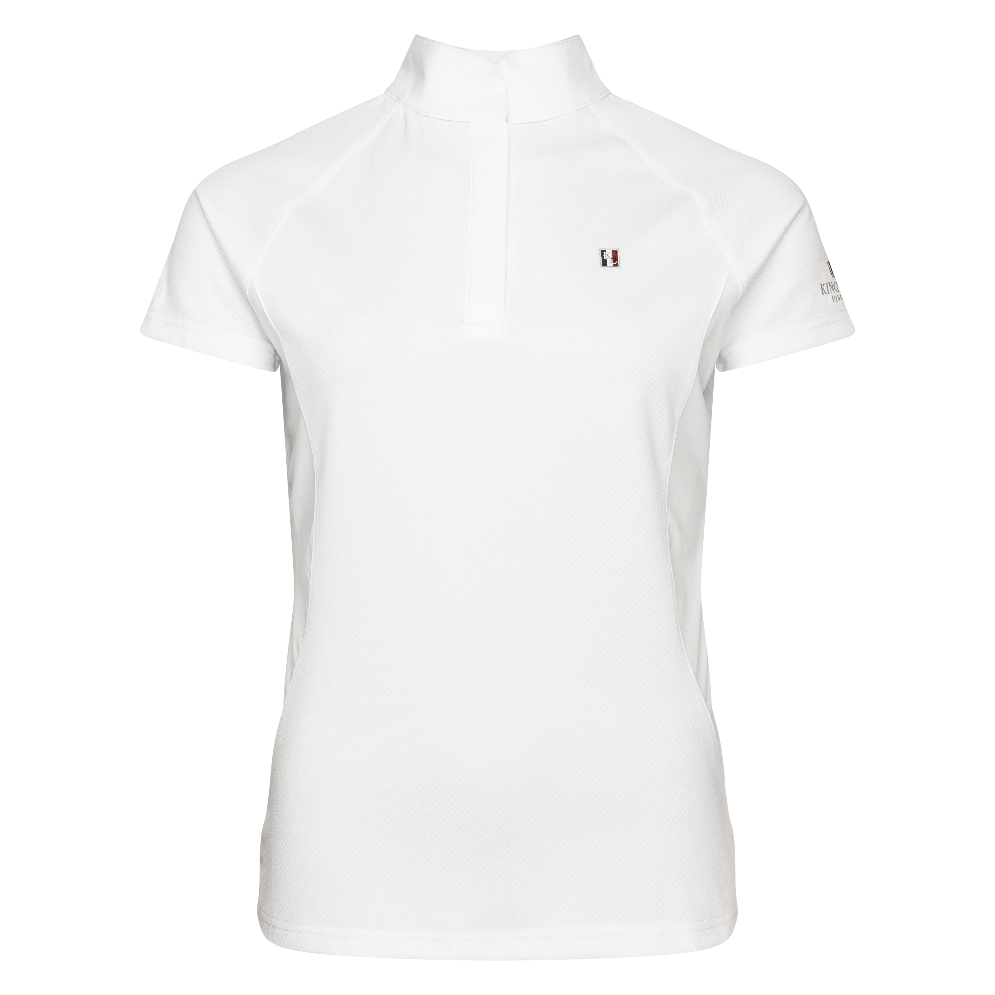 Polo d'équitation pour fille à manches courtes • Mon polo Polo d'équitation pour fille à manches courtes • Mon polo