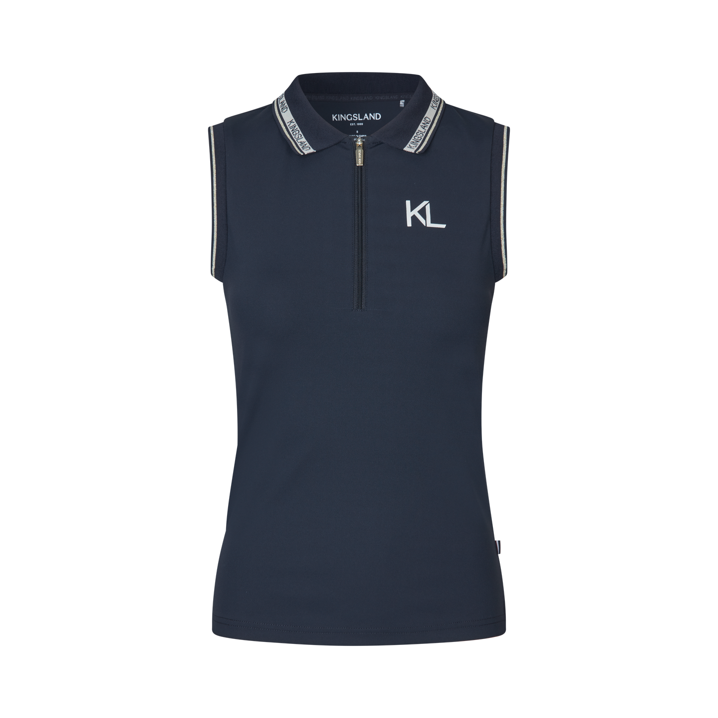 Polo piqué sans manches pour femme KLNaira