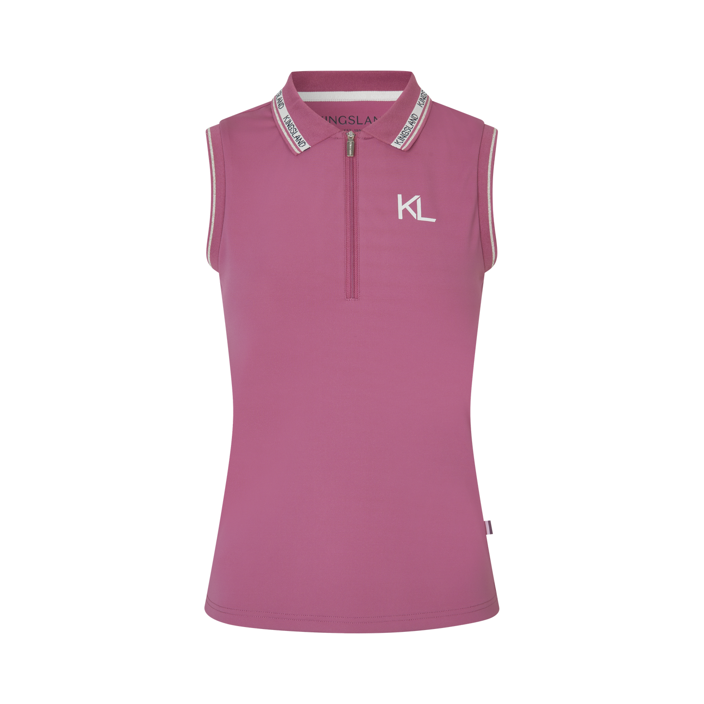 Polo piqué sans manches pour femme KLNaira
