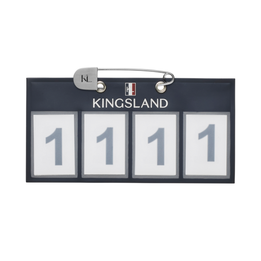 Classic 4-pocket Number plate, 2-pack
