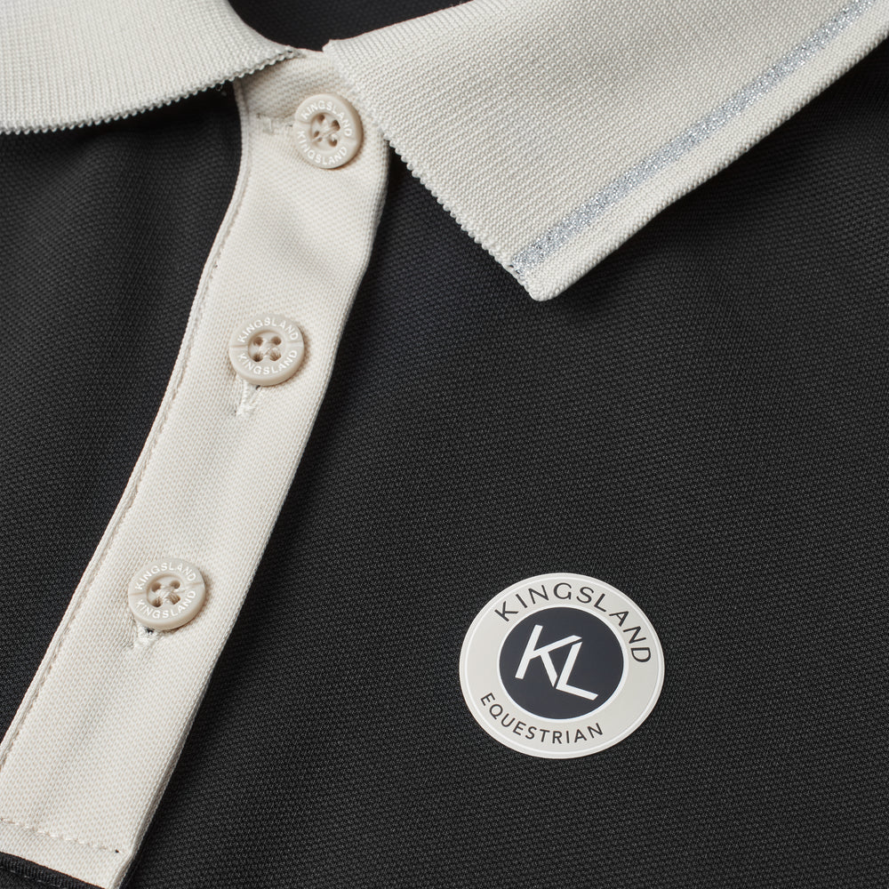 Polo sans manche pour femme en piqué KLLaura