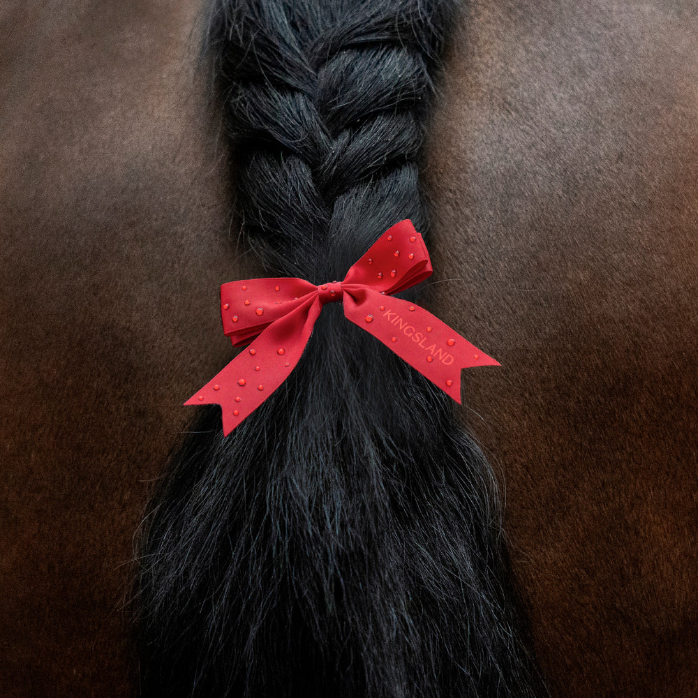 KLMonroe Red Bow W. Swarovski 1-pack