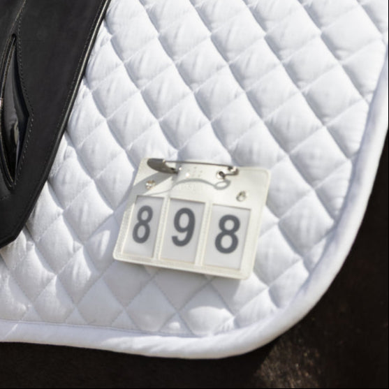 KLMaddie Show Number Plate W. 3 Numbers 1-pack