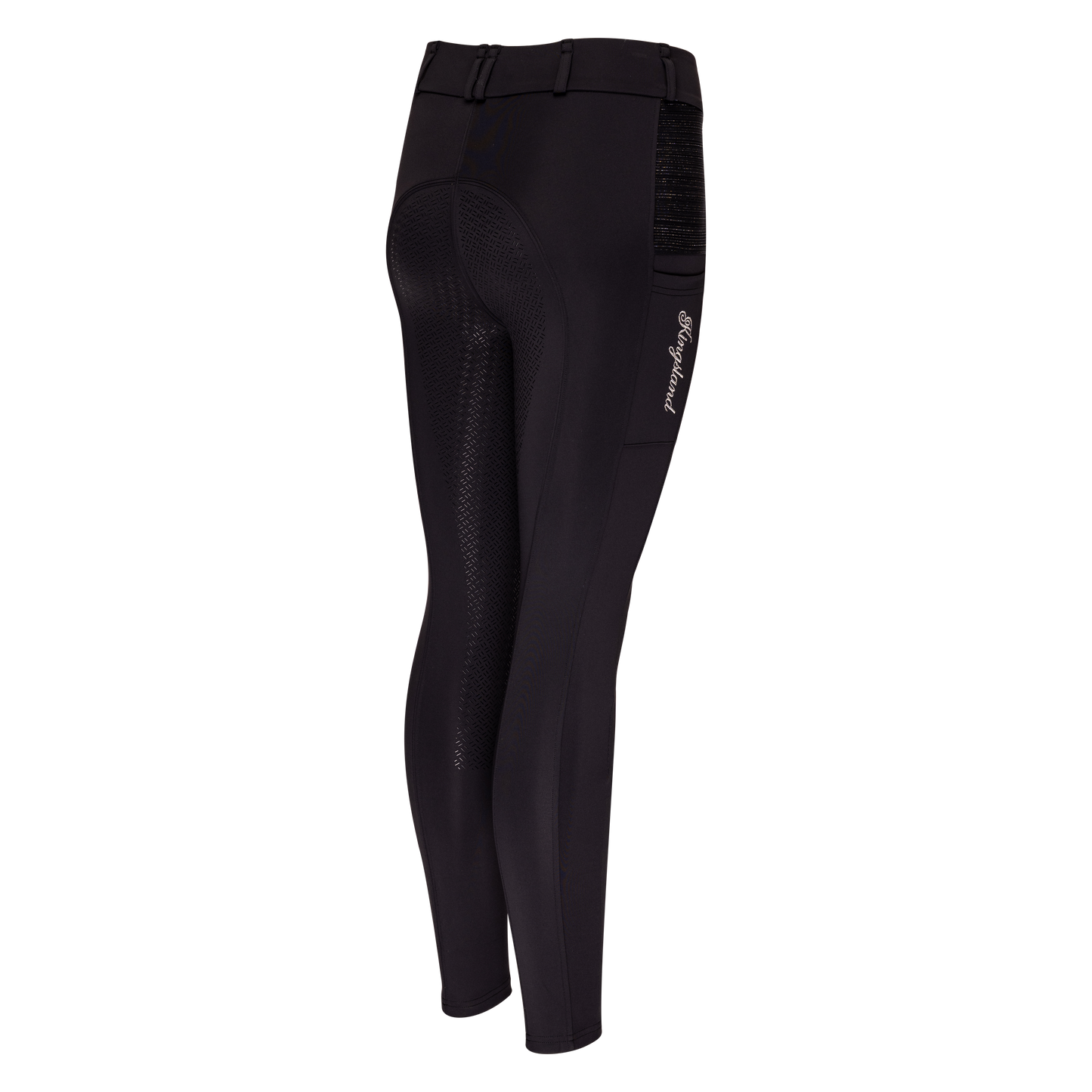 Kingsland Equestrian Riding Kaysa Junior Full Grip Breeches navy