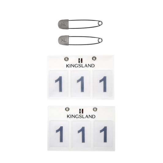 Classic 3-pocket Number plate, 2-pack
