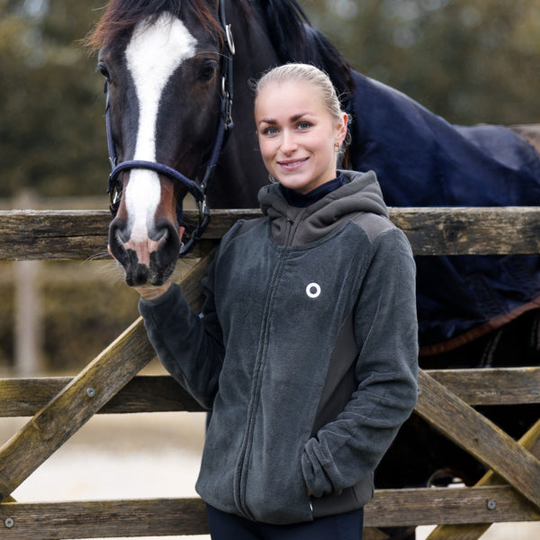 Women's coral 2025 fleece jacket