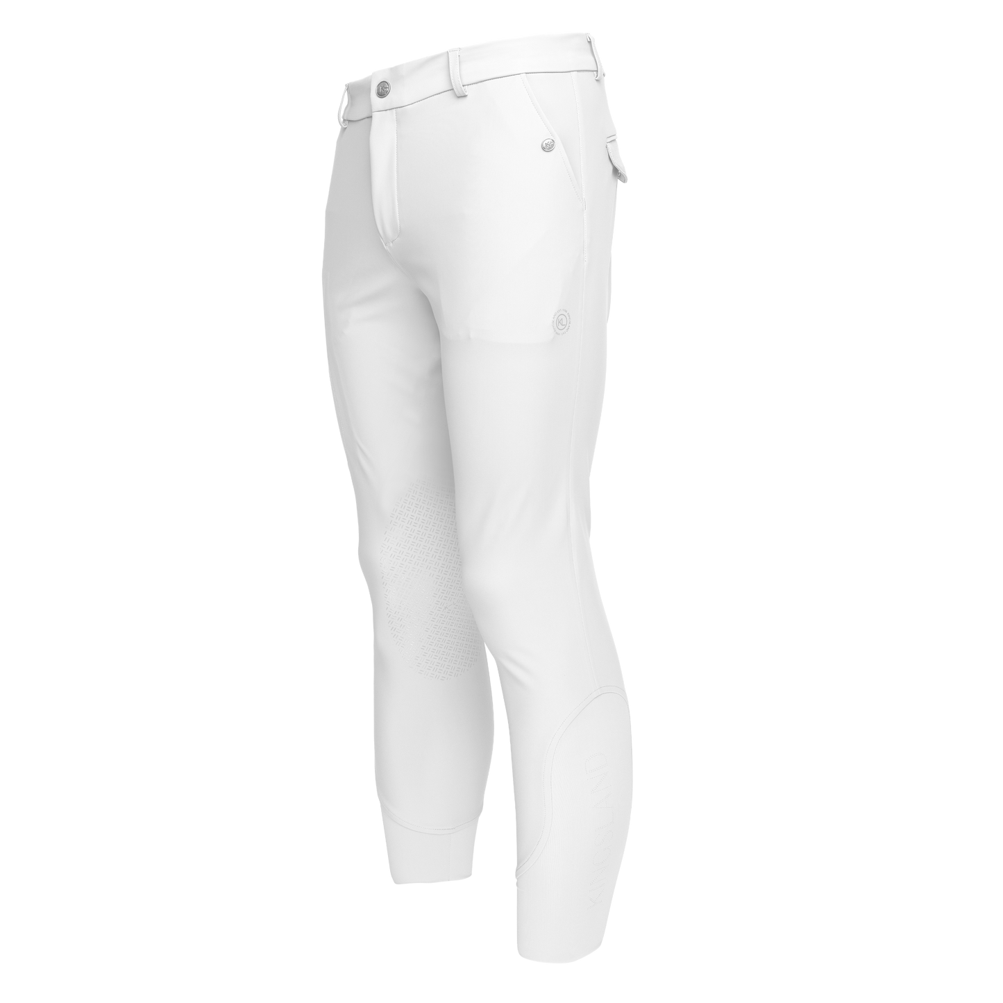 KLkoa Men's Seamless Knee-grip Breeches