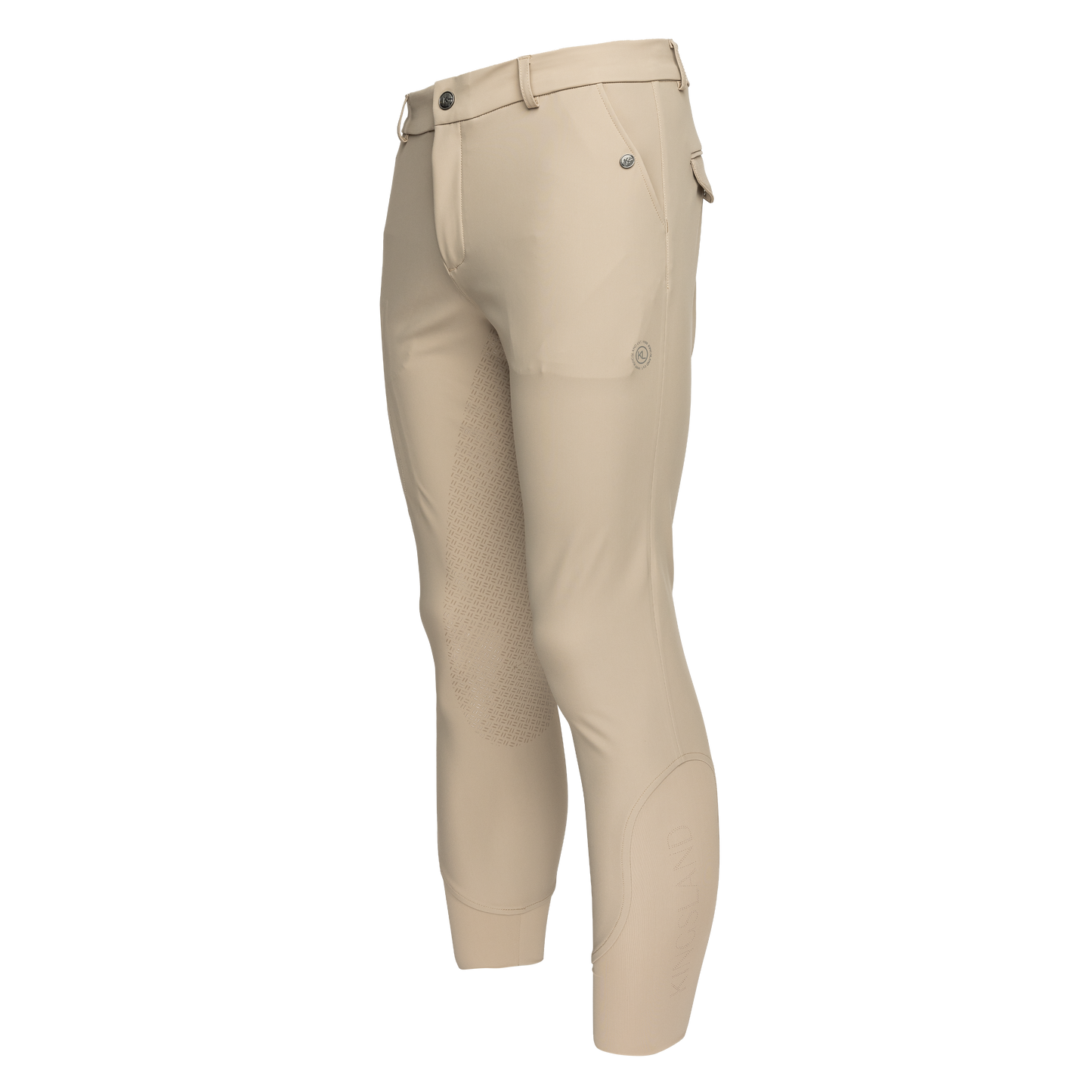 KLkoa Men's Seamless Full-grip Breeches