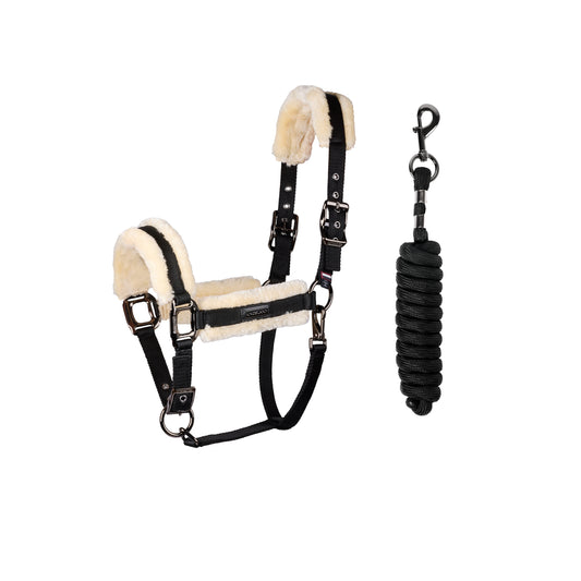 KLLexie Faux Fur Halter And Rope