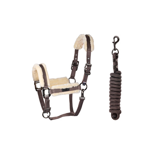 KLLexie Faux Fur Halter And Rope