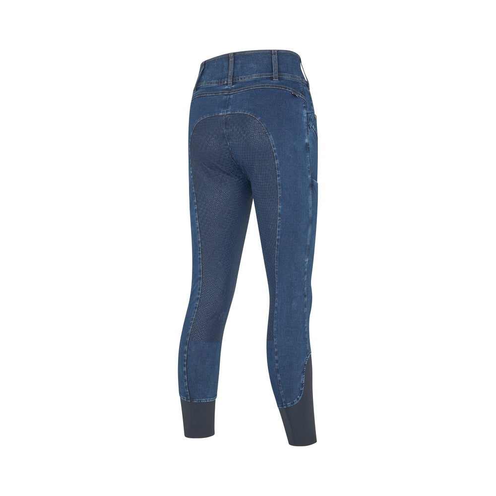 KLKayce Ladies H Shape F-Grip Denim Breeches