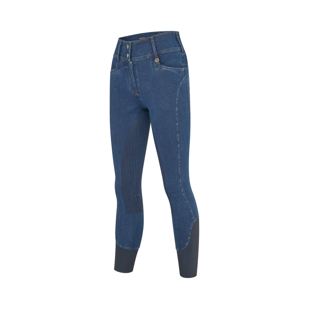KLKayce Ladies H Shape F-Grip Denim Breeches