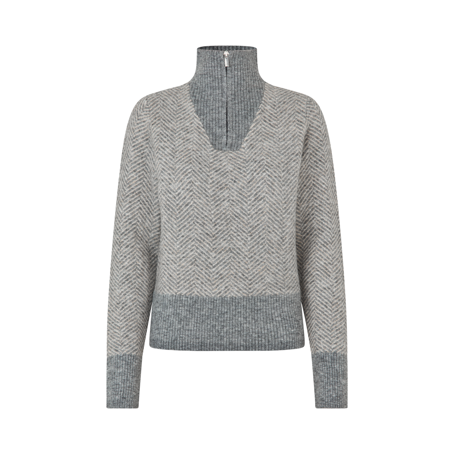 KLAudrey Ladies Half Zip Knit