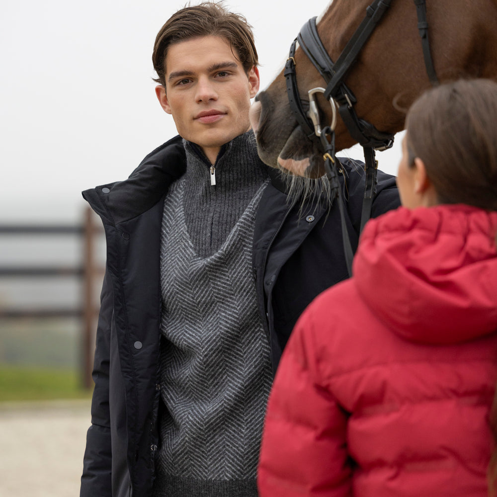 KLAndrew Mens Half Zip Knit