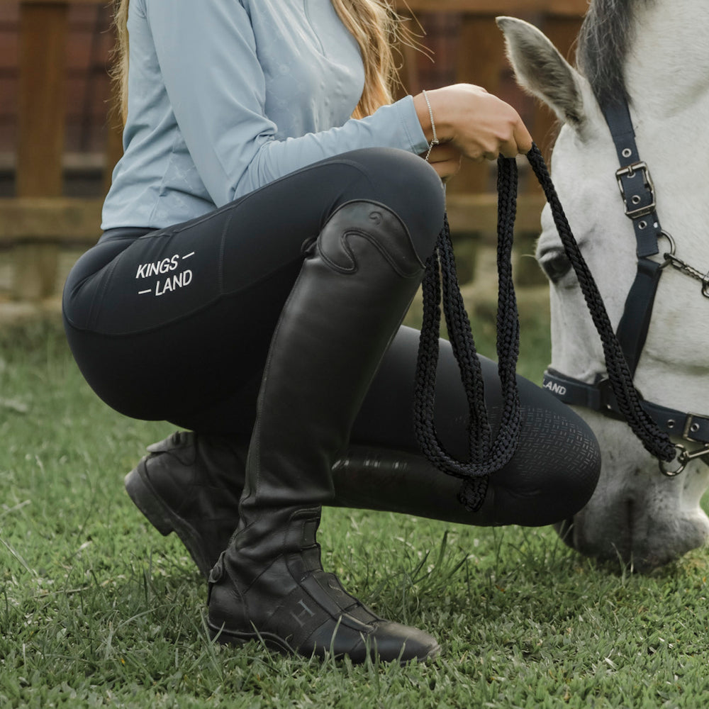 KLkiara Women's Knee Grip Riding Tights