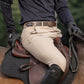 KLkoa Men's Seamless Knee-grip Breeches