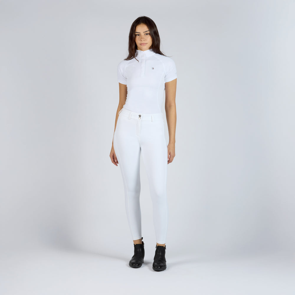 KLkaya Pantalon d’équitation knee grip femme