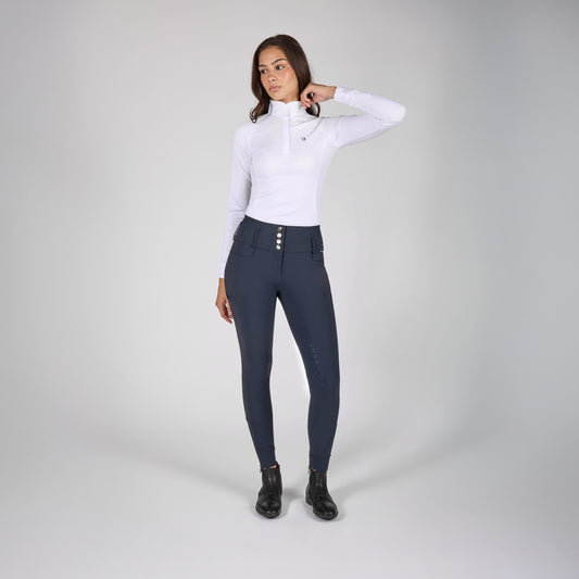 KLKhloe Ladies X-Shape High Waist Full-Grip Breeches