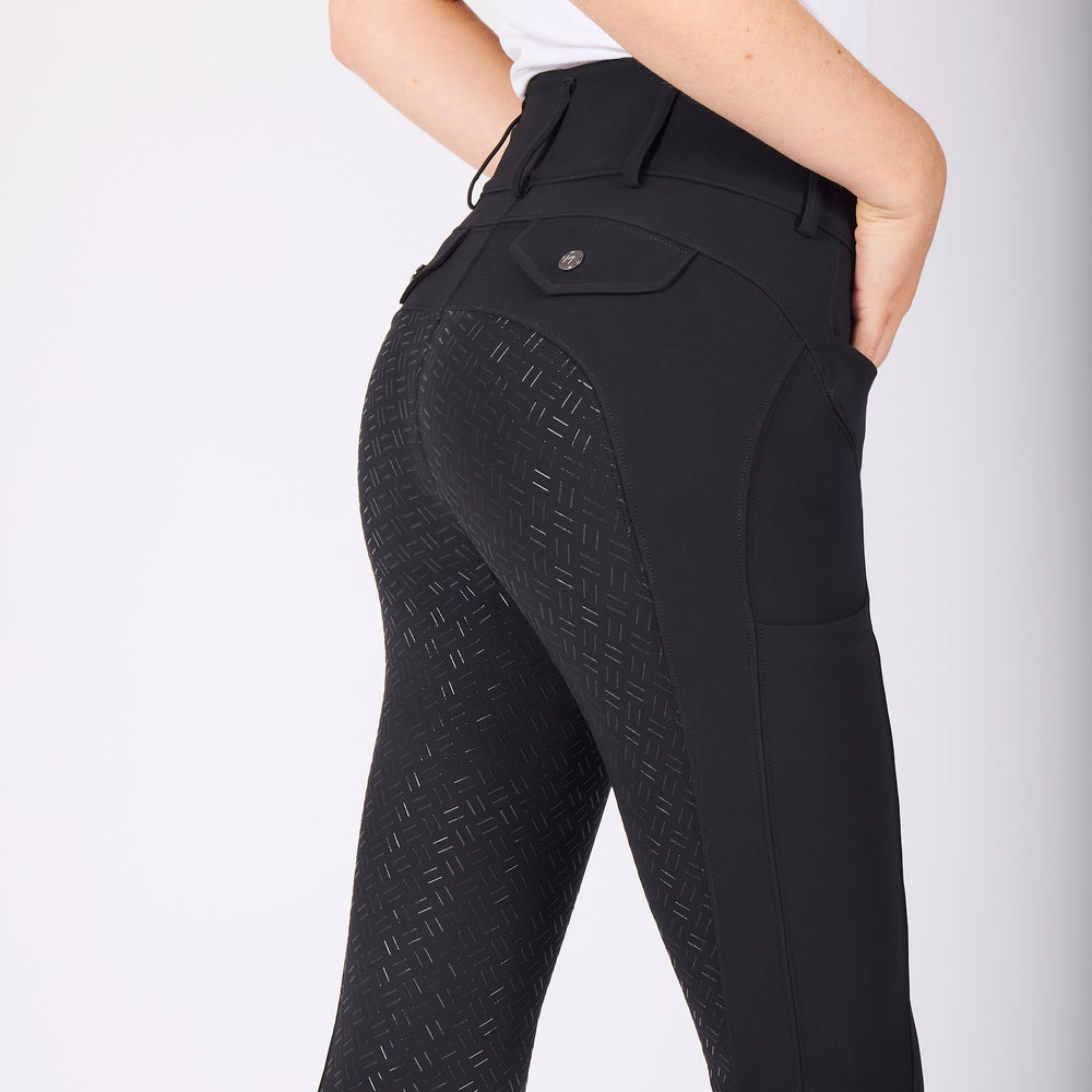KLKimi Ladies A-Shape Mid Waist Full-Grip Breeches