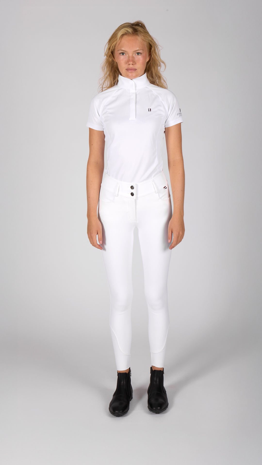 Pantaloni Da Equitazione Donna Kinsland KLkattie – Con Grip Integrale, Vita Alta E Fascia Comoda