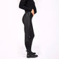KLMia Legging en cuir stretch pour femmes