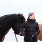 Veste d'équitation imperméable pour femme EQ KL Björg