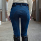 KLKayce Ladies H Shape F-Grip Denim Breeches