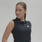 Polo sans manche pour femme en piqué KLLaura