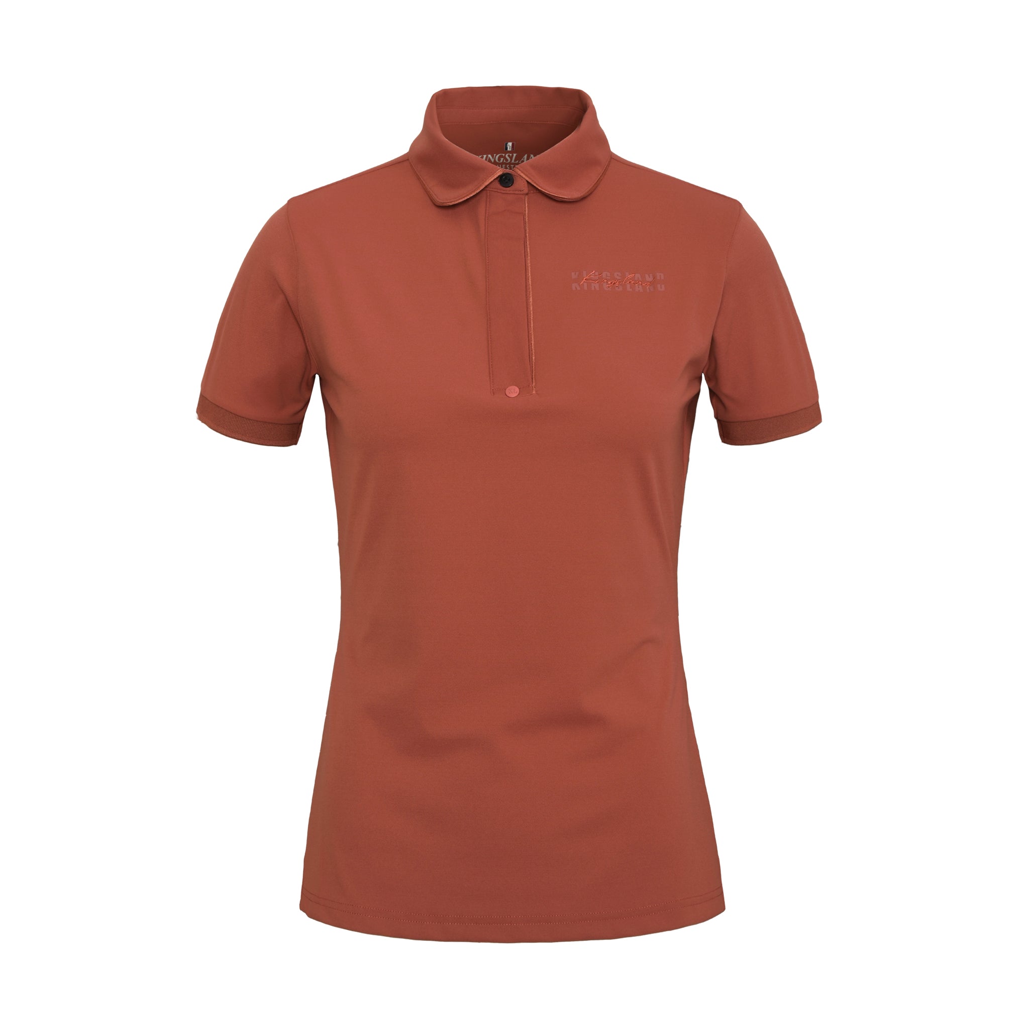 Ladies orange cheap polo shirt