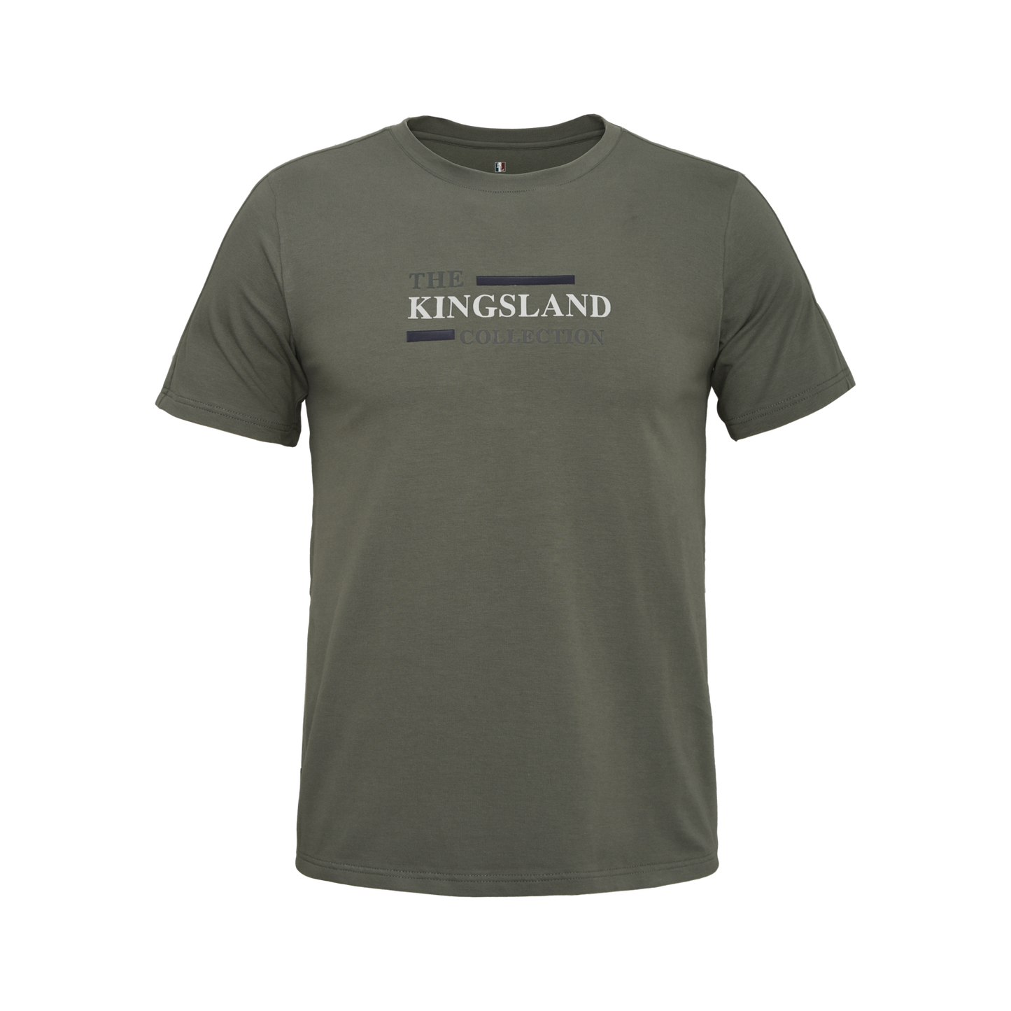 Kingsland Equestrian Riding Brexley Men's Cotton Stretch T-shirt green