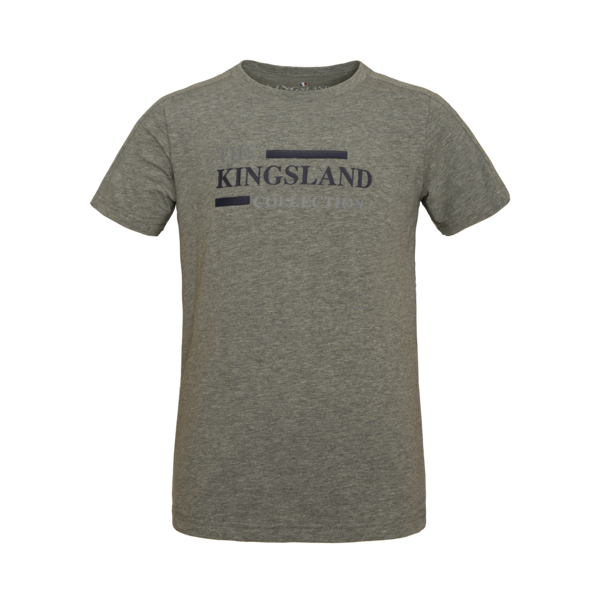 Kingsland Equestrian Riding Brynlie Junior T-shirt grey melange