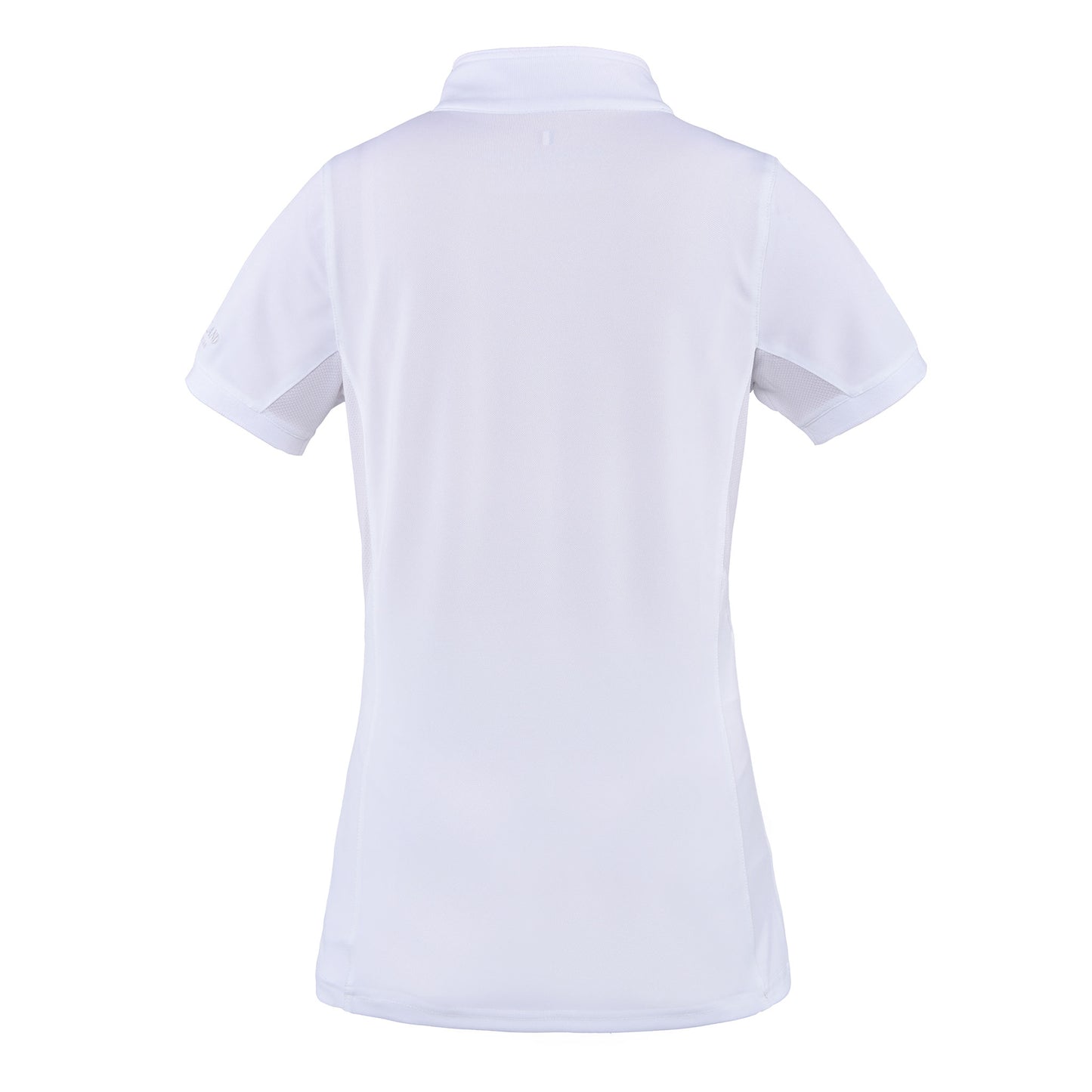 Classic Women's Short-Sleeved Show Shirt with Mesh Panels