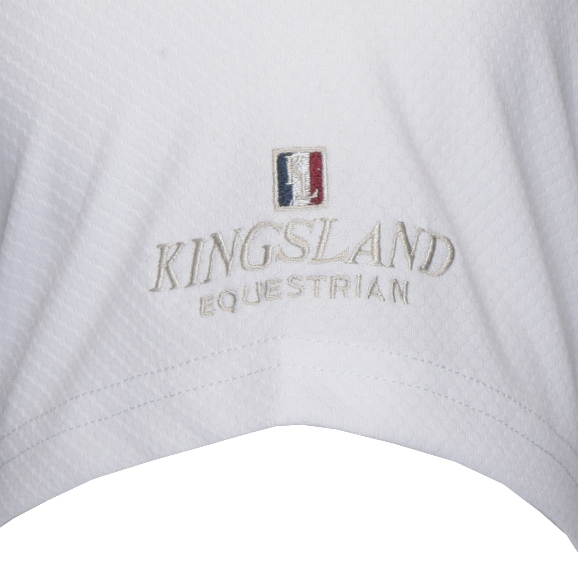 Kingsland Polo Garçon "Classic" manches courtes blanc - Boutique Equus Kingsland Polo Garçon "Classic" manches courtes blanc - Boutique Equus